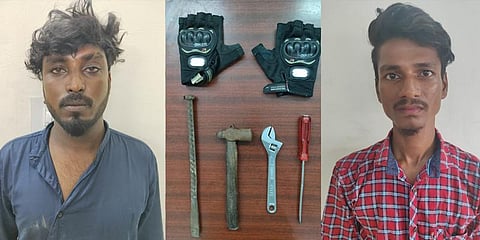 “5-லிருந்து 7 நிமிடங்கள் போதும்” - இரவில் நோட்டமிட்டு பகலில் கொள்ளையடித்தவர்கள் கைது