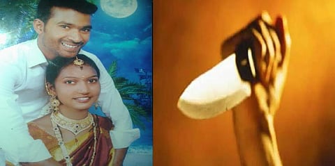 குடிகார கணவனிடம் வாழ மறுத்த காதல் மனைவி - வெட்டிக் கொலை செய்யப்பட்ட கொடூரம்!