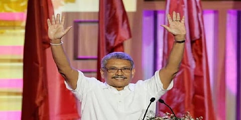 இலங்கை அதிபர் தேர்தலில் கோத்தபய ராஜபக்ச முன்னிலை