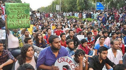 நாடாளுமன்றத்தை நோக்கி பேரணி: ஜே.என்.யூ. மாணவர்கள் திட்டம்