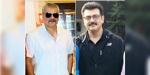 இரட்டை வேடங்களில் ‘வலிமை’ அஜித் ? - வைரலாகும் புகைப்படம்