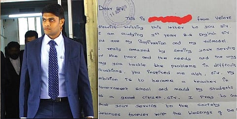 “நீங்கள்தான் என் முன்மாதிரி”- கடிதத்தால் நெகிழ்ந்துபோன மாவட்ட ஆட்சியர்..!