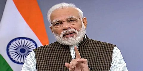 ‘அரசியலில் நுழைய வேண்டுமென என்றைக்கும் ஆசைப்பட்டதில்லை’ - பிரதமர் மோடி