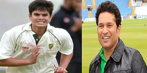 என்னுடைய மகனுக்கு ட்விட்டரில் கணக்கு இல்லை- சச்சின் விளக்கம்