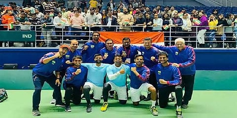 பாகிஸ்தானுக்கு எதிரான டேவிஸ் கோப்பை தொடர்: இந்தியா வெற்றி