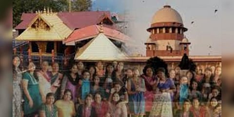 சபரிமலையில் பெண்களுக்கு பாதுகாப்பு வழங்கக் கோரி உச்சநீதிமன்றத்தில் மனு