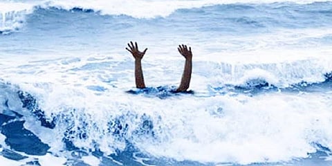 பெசண்ட் நகர் கடலில் 2 ஐடிஐ மாணவர்கள் மூழ்கினர்