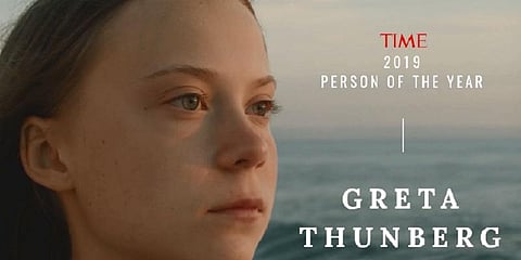 இந்த ஆண்டின் சிறந்த நபர் - டைம் இதழின் அட்டைப்படத்தில் இடம்பெற்ற கிரேட்டா தன்பெர்க்!