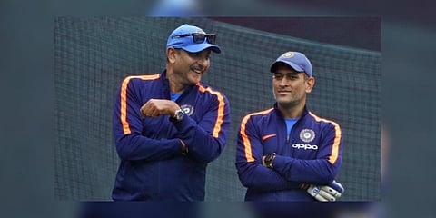 ‘அவரது உடலால் சமாளிக்க முடியுமா?’ - தோனி குறித்து ரவி சாஸ்திரி சொன்னது என்ன?