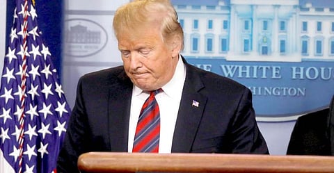 “பதவி நீக்க தீர்மானம் நியாயமற்றது”- டொனால்ட் ட்ரம்ப்..!