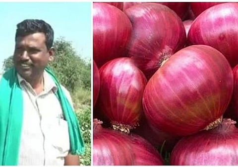 வெங்காய விலை உயர்வு: கோடீஸ்வரரான விவசாயி ?