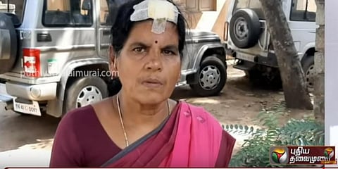 மாமியாரின் தலையை கடித்த மருமகள் - பொள்ளாச்சியில் பரபரப்பு