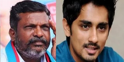 வள்ளுவர் கோட்டத்தில் போராட்டம்: திருமா, சித்தார்த் உள்ளிட்ட 600 பேர் மீது வழக்குப்பதிவு