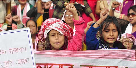 குடியுரிமை திருத்தச் சட்டத்திற்கு எதிரான போராட்டம் - பெண்கள், சிறுவர்கள் மீது வழக்கு