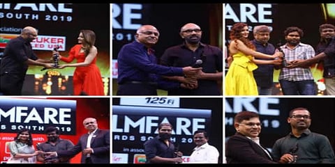 ஃபிலிம்ஃபேர் அவார்ட்ஸ் 2019 : விருதை தட்டிச் சென்ற தனுஷ் மற்றும் விஜய்சேதுபதி