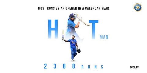 "அடுத்தாண்டிலும் அதிரடி தொடரும்"- ரோகித் சர்மா நம்பிக்கை