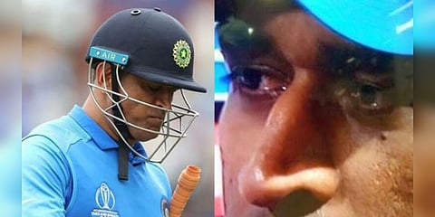 “நினைத்தாலே கலங்கும்; அதுதான் தோனி..!” - உருகும் ரசிகர்கள்..!