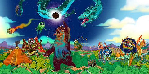 “நிலவை பாம்பு விழுங்குவதால் கிரகணம்” சுவாரஸ்ய புராணக் கதைகள் !