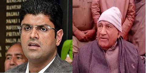 அரியானா: துணைத் தலைவர் பதவியை ராஜினாமா செய்த ஜேஜேபி எம்.எல்.ஏ