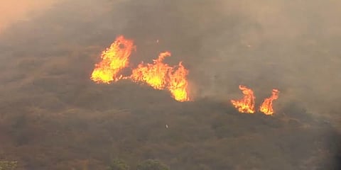 சிலியில் ஏற்பட்ட பயங்கர தீ விபத்து