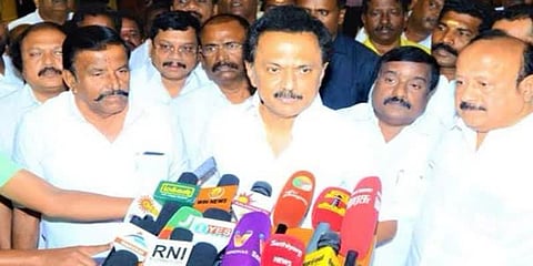 நள்ளிரவில் மீண்டும் தேர்தல் ஆணையரை சந்தித்த ஸ்டாலின்...