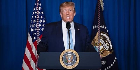 "போரை நிறுத்தும் நோக்கிலே தாக்குதல் நடத்தினோம்"- ட்ரம்ப்