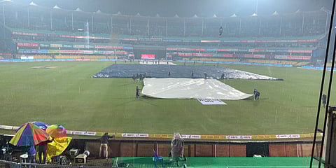 இந்தியா - இலங்கை முதல் டி20 மழையால் தாமதம்
