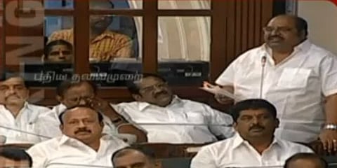 கூட்டத்தொடர் முழுவதும் பங்கேற்க ஜெ.அன்பழகனுக்கு தடை- அமைச்சரை ஒருமையில் பேசியதால் நடவடிக்கை