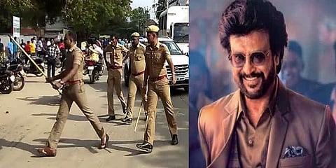 ‘தர்பார்’திரையிடாததால் ரஜினி ரசிகர்கள் ரகளை... விரட்டியடித்த போலீஸ்...!