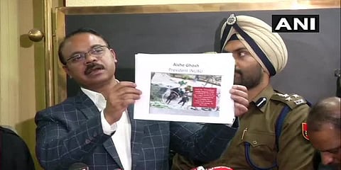 ஜே.என்.யூ வன்முறையில் ஈடுபட்ட சந்தேக நபர்களின் புகைப்படங்கள் வெளியீடு