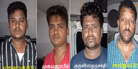 அடேங்கப்பா நெல்லை கொள்ளை..! - சினிமாவை மிஞ்சும் வகையில் சேஸிங் செய்து பிடித்த போலீஸ்