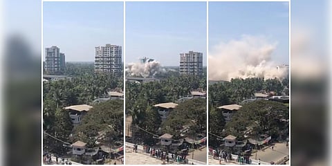 ரூ 2.32 கோடி செலவு... 943 கிலோ வெடிபொருட்கள்.. தரைமட்டமான கட்டடங்கள்