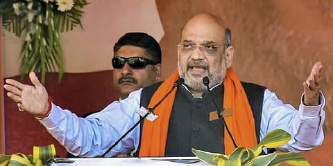 ‘தேசத்திற்கு எதிராக முழக்கமிடுபவர்கள் சிறையில் அடைக்கப்படுவார்கள் : அமித்ஷா