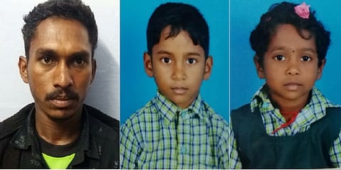 பெற்ற மகள், மகனை மலையில் இருந்து வீசிக்கொன்ற தந்தை - குண்டர் சட்டத்தில் கைது