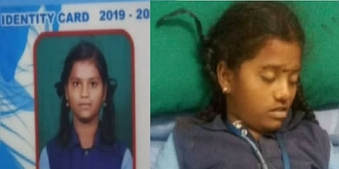 அதிவேகமாக திரும்பிய அரசுப் பேருந்திலிருந்து தூக்கி வீசப்பட்ட மாணவி - பரிதாப உயிரிழப்பு