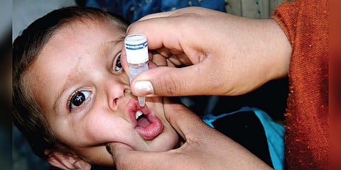 இன்று போலியோ சொட்டு மருந்து முகாம்