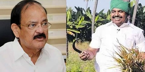 ‘தான் ஒரு விவசாயி என்பதை முதல்வர் பழனிசாமி மறக்கவில்லை’ - வெங்கையா நாயுடு பாராட்டு