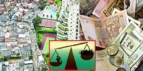 இந்தியாவில் 95.3 கோடி மக்களை விட சொற்ப பணக்காரர்களிடம் குவிந்து கிடக்கும் செல்வம் - ஆய்வில் தகவல்