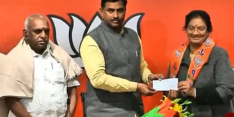 பாஜகவில் இணைந்தார் சசிகலா புஷ்பா எம்.பி