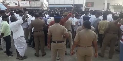 “ஏ.சி போடமாட்டியா? நாங்கள் வழக்கறிஞர்கள்” - கால் டாக்ஸி ஓட்டுநரை தாக்கிய போதை ஆசாமிகள்