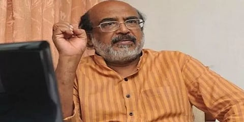 கேரள பட்ஜெட் புத்தகத்தில் காந்தி கொல்லப்பட்டதை சித்தரிக்கும் படம்