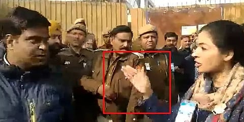 ஆம் ஆத்மி தொண்டரை கன்னத்தில் அறைய முயன்ற அல்கா லம்பா..!