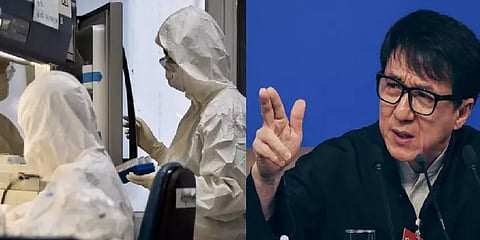 ‘கொரோனாவுக்கு மருந்து கண்டுபிடித்தால் ரூ1 கோடி’ - ஜாக்கிசான் உருக்கமான பதிவு