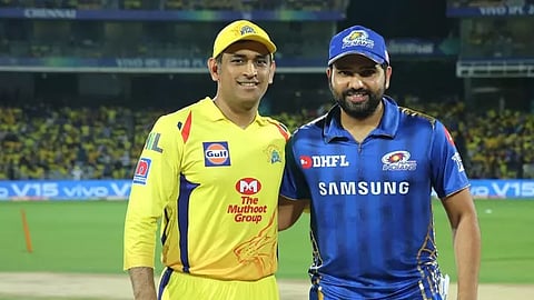 Dhoni and Rohit Sharma
