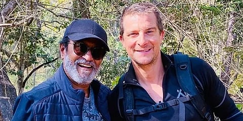 'ரஜினி சூப்பர் ஸ்டாராக இருக்கலாம், ஆனால் காட்டுக்கு'பியர் கிரில்ஸ் வெளியிட்ட மோஷன் போஸ்டர்