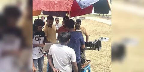 இறுதிக்கட்ட படப்பிடிப்பில் விஷாலின் ‘சக்ரா’ - வெளியான புகைப்படங்கள்