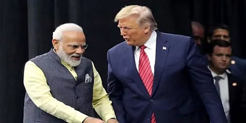 ‘ட்ரம்ப் வருகைக்காக இந்தியாவே காத்திருக்கிறது’ - பிரதமர் மோடி