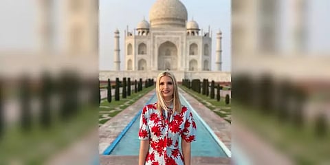 ‘தாஜ்மஹால் ஆடம்பரமும் அழகும் பிரமிக்க வைக்கிறது’ - இவான்கா ட்ரம்ப்