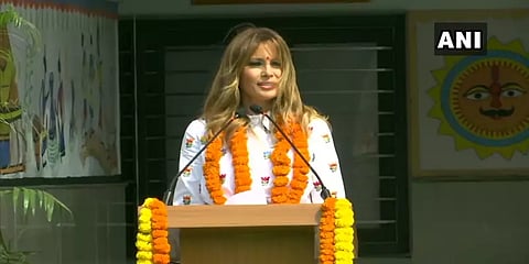 “இந்திய மக்களின் வரவேற்பு என்னை திகைக்க வைத்தது” - ட்ரம்ப்பின் மனைவி மெலனியா