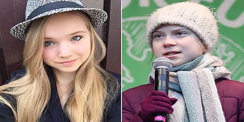 சுற்றுச்சூழல் போராளி கிரேட்டாவுக்கு எதிராக களமிறங்கிய இளம்பெண்..!